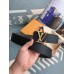 Louis Vuitton Gold Damier LV 40MM Reversible Belt M0333V Louis Vuitton Gold Damier LV 40MM Reversible Belt M0333V