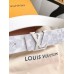 Louis Vuitton LV Initiales 40MM Reversible Belt Damier Salt MP300V Louis Vuitton LV Initiales 40MM Reversible Belt Damier Salt MP300V