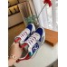 Louis Vuitton Women's Run Away Sneakers In Blue Louis Vuitton Women's Run Away Sneakers In Blue