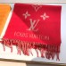 Louis Vuitton Red Reykjavik Scarf M70813 Louis Vuitton Red Reykjavik Scarf M70813