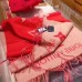 Louis Vuitton Red Reykjavik Scarf M70813 Louis Vuitton Red Reykjavik Scarf M70813