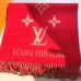 Louis Vuitton Red Reykjavik Scarf M70813 Louis Vuitton Red Reykjavik Scarf M70813