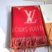 Louis Vuitton Red Reykjavik Scarf M70813 Louis Vuitton Red Reykjavik Scarf M70813