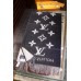 Louis Vuitton Black Reykjavik Scarf M71040 Louis Vuitton Black Reykjavik Scarf M71040