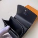 Louis Vuitton Iris Compact Wallet In Mahina Leather M62540 Louis Vuitton Iris Compact Wallet In Mahina Leather M62540
