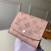 Louis Vuitton Iris Compact Wallet In Mahina Leather M62541 Louis Vuitton Iris Compact Wallet In Mahina Leather M62541