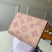 Louis Vuitton Iris Compact Wallet In Mahina Leather M62541 Louis Vuitton Iris Compact Wallet In Mahina Leather M62541