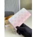 Louis Vuitton Zippy Wallet In Gradient Mahina Leather M80490 Louis Vuitton Zippy Wallet In Gradient Mahina Leather M80490