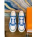Louis Vuitton Time Out Sneakers In Blue Monogram Lambskin Louis Vuitton Time Out Sneakers In Blue Monogram Lambskin