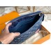 Louis Vuitton Pochette Voyage MM In Monogram Denim M45961 Louis Vuitton Pochette Voyage MM In Monogram Denim M45961