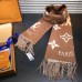 Louis Vuitton Caramel Reykjavik Scarf M76637 Louis Vuitton Caramel Reykjavik Scarf M76637
