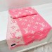 Louis Vuitton Pink Daily LV Scarf M76699 Louis Vuitton Pink Daily LV Scarf M76699