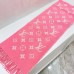 Louis Vuitton Pink Daily LV Scarf M76699 Louis Vuitton Pink Daily LV Scarf M76699