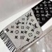 Louis Vuitton Black Daily LV Scarf M76701