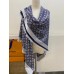 Louis Vuitton Blue Monogram Denim Shawl M71376 Louis Vuitton Blue Monogram Denim Shawl M71376