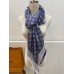 Louis Vuitton Blue Monogram Denim Shawl M71376 Louis Vuitton Blue Monogram Denim Shawl M71376