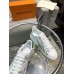 Louis Vuitton Time Out Sneakers In Green Printed Leather Louis Vuitton Time Out Sneakers In Green Printed Leather