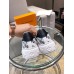 Louis Vuitton Time Out Sneakers In Black Printed Leather Louis Vuitton Time Out Sneakers In Black Printed Leather