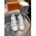 Louis Vuitton Time Out Sneakers In Black Printed Leather Louis Vuitton Time Out Sneakers In Black Printed Leather