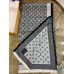 Louis Vuitton Black Monogram Denim Shawl M71378 Louis Vuitton Black Monogram Denim Shawl M71378