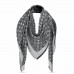 Louis Vuitton Black Monogram Denim Shawl M71378 Louis Vuitton Black Monogram Denim Shawl M71378