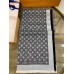 Louis Vuitton Black Monogram Denim Shawl M71378 Louis Vuitton Black Monogram Denim Shawl M71378