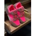 Louis Vuitton Men's LV Trainer Sneakers In Rose Leather Louis Vuitton Men's LV Trainer Sneakers In Rose Leather