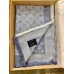 Louis Vuitton Light Blue Monogram Denim Shawl M71382 Louis Vuitton Light Blue Monogram Denim Shawl M71382