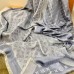 Louis Vuitton Light Blue Monogram Denim Shawl M71382 Louis Vuitton Light Blue Monogram Denim Shawl M71382