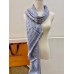 Louis Vuitton Light Blue Monogram Denim Shawl M71382 Louis Vuitton Light Blue Monogram Denim Shawl M71382