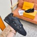 Louis Vuitton Men's Black LV Trainer Sneakers with Wool Louis Vuitton Men's Black LV Trainer Sneakers with Wool