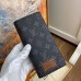 Louis Vuitton Brazza Wallet In Monogram Eclipse Canvas M69260 Louis Vuitton Brazza Wallet In Monogram Eclipse Canvas M69260