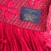 Louis Vuitton Red Logomania Scarf M72432 Louis Vuitton Red Logomania Scarf M72432