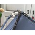 Louis Vuitton Easy Pouch On Strap In Blue Epi Leather M80480 Louis Vuitton Easy Pouch On Strap In Blue Epi Leather M80480