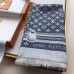 Louis Vuitton Blue Studdy Denim Monogram Shawl M73698 Louis Vuitton Blue Studdy Denim Monogram Shawl M73698