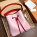 Louis Vuitton NeoNoe BB Bag In Pink Epi Leather M53609 Louis Vuitton NeoNoe BB Bag In Pink Epi Leather M53609
