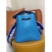 Louis Vuitton Blue Epi Neonoe BB Bag With Jacquard Strap M57691 Louis Vuitton Blue Epi Neonoe BB Bag With Jacquard Strap M57691