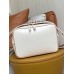 Louis Vuitton White Epi Neonoe BB Bag With Jacquard Strap M57693 Louis Vuitton White Epi Neonoe BB Bag With Jacquard Strap M57693
