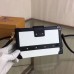 Louis Vuitton Petite Malle Bag In White Epi Leather M50015 Louis Vuitton Petite Malle Bag In White Epi Leather M50015