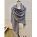 Louis Vuitton Grey Monogram Shawl M75120 Louis Vuitton Grey Monogram Shawl M75120