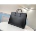 Louis Vuitton Onthego MM Bag In Black Epi Leather M56080