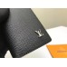 Louis Vuitton Pocket Organizer In Black Taiga Leather M30283 Louis Vuitton Pocket Organizer In Black Taiga Leather M30283