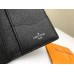 Louis Vuitton Pocket Organizer In Black Taiga Leather M30283 Louis Vuitton Pocket Organizer In Black Taiga Leather M30283