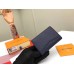 Louis Vuitton Pocket Organizer In Navy Taiga Leather M30293 Louis Vuitton Pocket Organizer In Navy Taiga Leather M30293