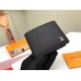 Louis Vuitton Multiple Wallet In Black Taiga Leather M30295 Louis Vuitton Multiple Wallet In Black Taiga Leather M30295