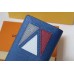 Louis Vuitton Pocket Organizer In Blue Taiga Leather M30790 Louis Vuitton Pocket Organizer In Blue Taiga Leather M30790