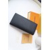 Louis Vuitton Brazza Wallet In Black Taiga Leather M30791 Louis Vuitton Brazza Wallet In Black Taiga Leather M30791