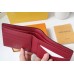 Louis Vuitton Multiple Wallet In Grey Taiga Leather M30799 Louis Vuitton Multiple Wallet In Grey Taiga Leather M30799