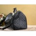 Louis Vuitton Keepall Bandouliere 50 Bag In Monogram Shadow Leather M44810 Louis Vuitton Keepall Bandouliere 50 Bag In Monogram Shadow Leather M44810