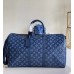 Louis Vuitton Keepall Bandouliere 50 Bag In Monogram Shadow Leather M45731 Louis Vuitton Keepall Bandouliere 50 Bag In Monogram Shadow Leather M45731